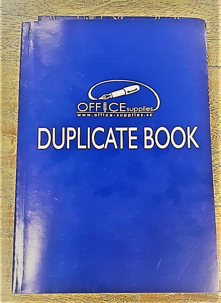Duplicate Receipt Book OfficeSupplies